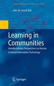 Cover von Learning in Communities