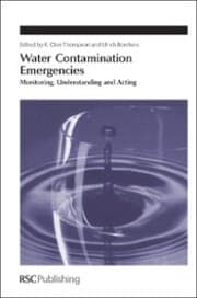 Cover von Water Contamination Emergencies