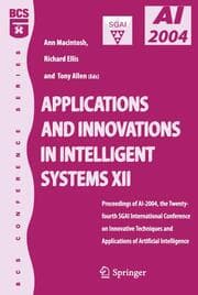 Cover von Applications and Innovations in Intelligent Systems XII