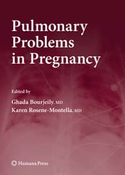 Cover von Pulmonary Problems in Pregnancy