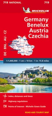 Cover von Michelin Mitteleuropa