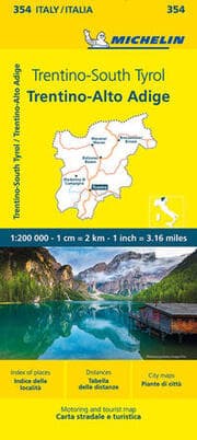 Cover von Michelin Trentino - Südtirol/Trentino-South Tyrol/Trentino-Alto Adige/Trentin-Haut-Adige