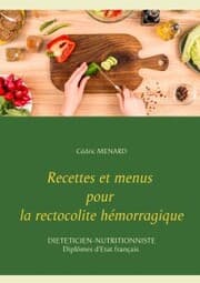 Cover von Recettes et menus pour la rectocolite hémorragique