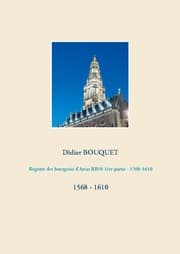 Cover von Registre des bourgeois d'Arras BB50 1ère partie - 1568-1610