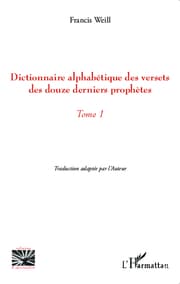 Cover von Dictionnaire alphabétique des versets des douze derniers prophètes