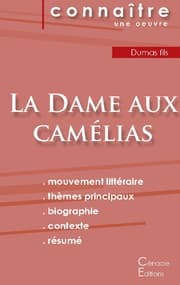 Cover von Fiche de lecture La Dame aux camélias de Dumas fils (Analyse littéraire de référence et résumé complet)