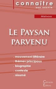 Cover von Fiche de lecture Le Paysan parvenu (Analyse littéraire de référence et résumé complet)