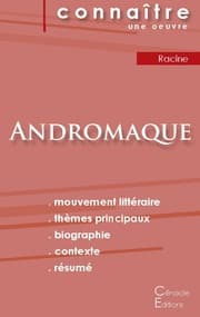 Cover von Fiche de lecture Andromaque de Racine (Analyse littéraire de référence et résumé complet)