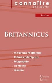 Cover von Fiche de lecture Britannicus de Racine (Analyse littéraire de référence et résumé complet)