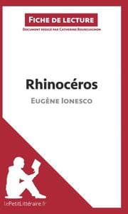 Cover von Rhinocéros d'Eugène Ionesco (Fiche de lecture)