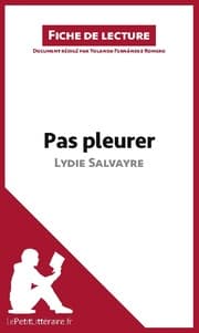 Cover von Pas pleurer de Lydie Salvayre (fiche de lecture)