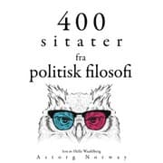 Cover von 400 sitater fra politisk filosofi