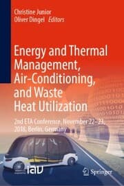 Cover von Energy and Thermal Management, Air-Conditioning, and Waste Heat Utilization