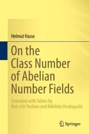 Cover von On the Class Number of Abelian Number Fields