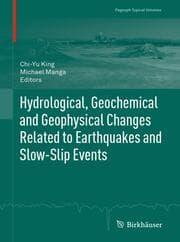 Cover von Hydrological, Geochemical and Geophysical Changes Related to Earthquakes and Slow-Slip Events