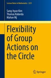 Cover von Flexibility of Group Actions on the Circle
