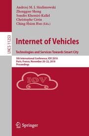 Cover von Internet of Vehicles. Technologies and Services Towards Smart City