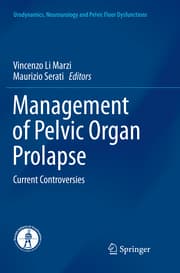 Cover von Management of Pelvic Organ Prolapse