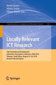 Cover von Locally Relevant ICT Research