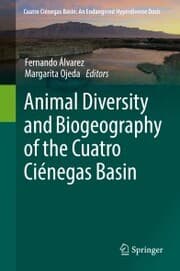 Cover von Animal Diversity and Biogeography of the Cuatro Ciénegas Basin