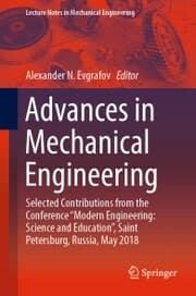 Cover von Advances in Mechanical Engineering