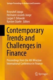 Cover von Contemporary Trends and Challenges in Finance