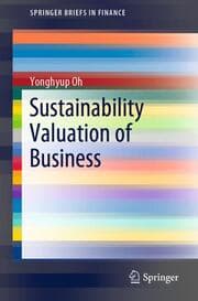 Cover von Sustainability Valuation of Business