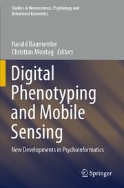 Cover von Digital Phenotyping and Mobile Sensing