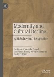 Cover von Modernity and Cultural Decline