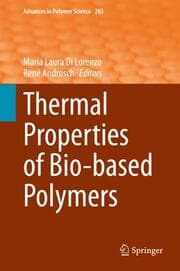 Cover von Thermal Properties of Bio-based Polymers