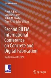 Cover von Second RILEM International Conference on Concrete and Digital Fabrication