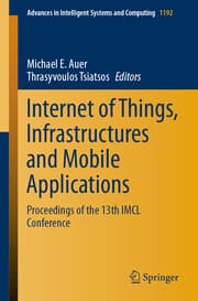Cover von Internet of Things, Infrastructures and Mobile Applications