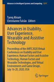 Cover von Advances in Usability, User Experience, Wearable and Assistive Technology