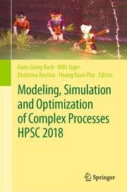 Cover von Modeling, Simulation and Optimization of Complex Processes HPSC 2018