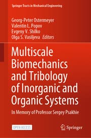 Cover von Multiscale Biomechanics and Tribology of Inorganic and Organic Systems