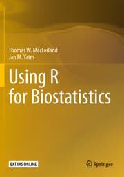 Cover von Using R for Biostatistics