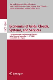 Cover von Economics of Grids, Clouds, Systems, and Services