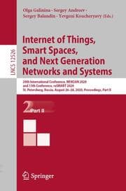 Cover von Internet of Things, Smart Spaces, and Next Generation Networks and Systems