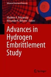Cover von Advances in Hydrogen Embrittlement Study