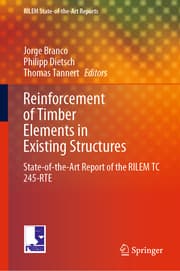 Cover von Reinforcement of Timber Elements in Existing Structures