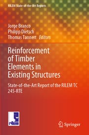Cover von Reinforcement of Timber Elements in Existing Structures