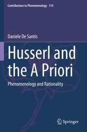 Cover von Husserl and the A Priori
