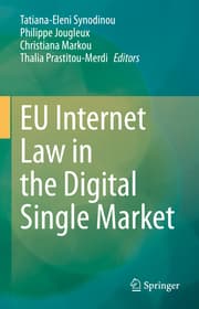 Cover von EU Internet Law in the Digital Single Market