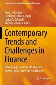 Cover von Contemporary Trends and Challenges in Finance