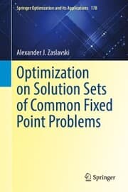 Cover von Optimization on Solution Sets of Common Fixed Point Problems