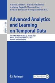 Cover von Advanced Analytics and Learning on Temporal Data