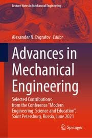 Cover von Advances in Mechanical Engineering