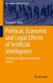 Cover von Political, Economic and Legal Effects of Artificial Intelligence