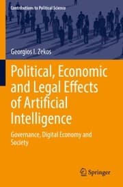 Cover von Political, Economic and Legal Effects of Artificial Intelligence