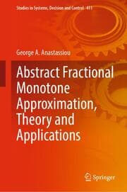 Cover von Abstract Fractional Monotone Approximation, Theory and Applications